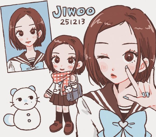 (3) くもり on X: "ジウちゃん〜好き☃️🩵 #지우 https://t.co/JiTxTHFNJO" / X