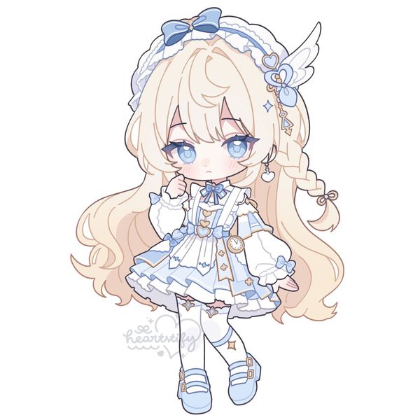 ika on X: "alice in wonderland adoptable! 🦢✨ — $80 personal use — $160 commercial use dm o…
