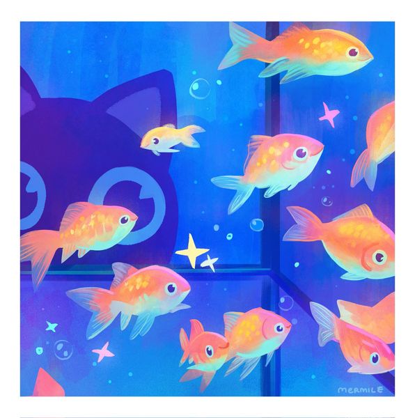 Mermile 🐟 on X: "PleinAirpril Day 25 🫧✨ https://t.co/LtoAKIsGmw" / X
