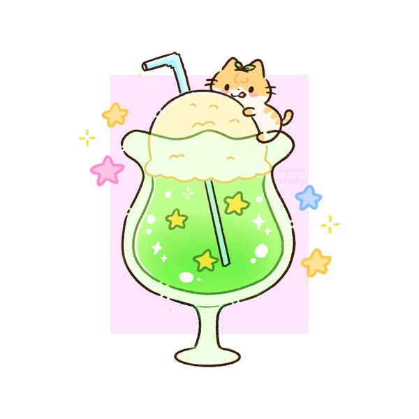 hyemi🌾 on X: "Melon Soda 🍈💚 https://t.co/J8IlCTdCkv" / X
