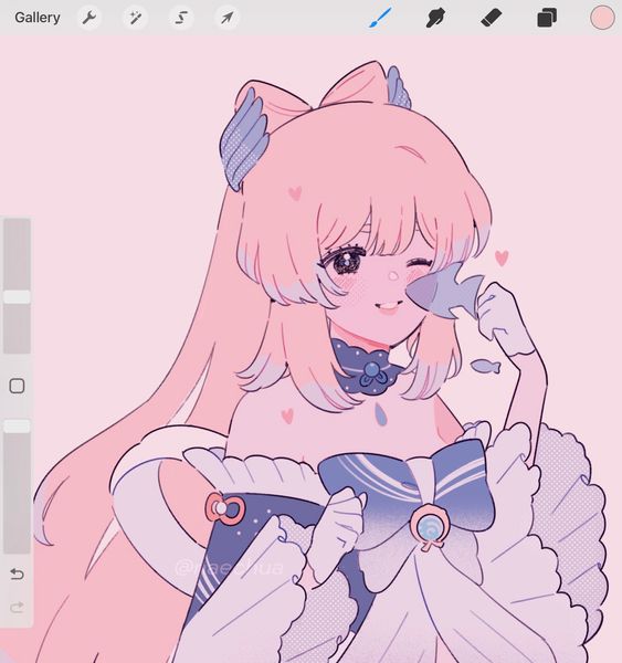 nae 💫 on X: "fish kisses for kokomi 💕 https://t.co/Re6kefQ4sk" / X