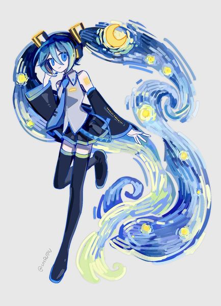 こすあーる on X: "星月夜なミクさん https://t.co/zadReJtEYT" / X