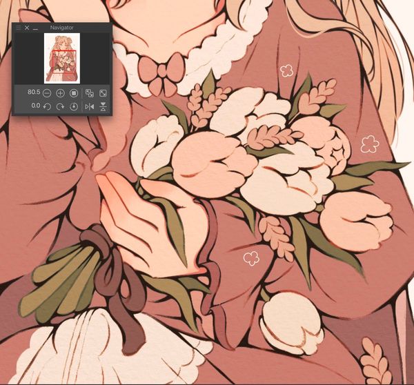 yara 🌱 on X: "[wip] tulips and wheat 🌷🌾 https://t.co/aGO3KaLLrU" / X