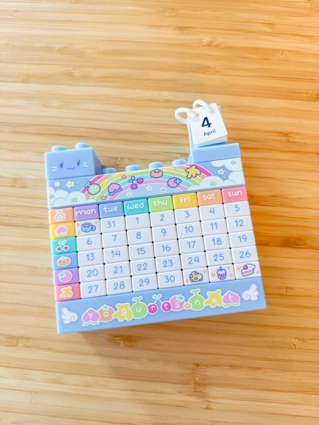 yogurts on X: "changing the rainbow block calendar from april to may~ 🌈 you can use this calenda…