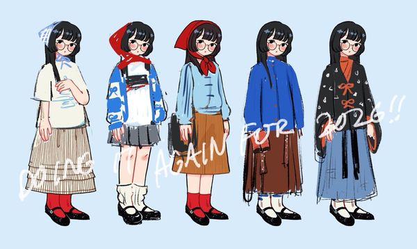 dollgirls ✿ SJMADE Fest F64 💘 on X: "another year of dollgirls outfits blind box drawing quick…