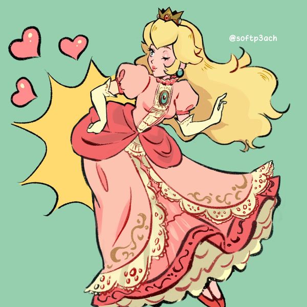 Peach on X: "Brawl Peach my beloved https://t.co/1Rmotyr1n7" / X