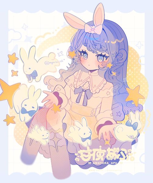 甘使 あぷ。 on X: "🌙🐇˚₊ https://t.co/A94yV9T3nV" / X
