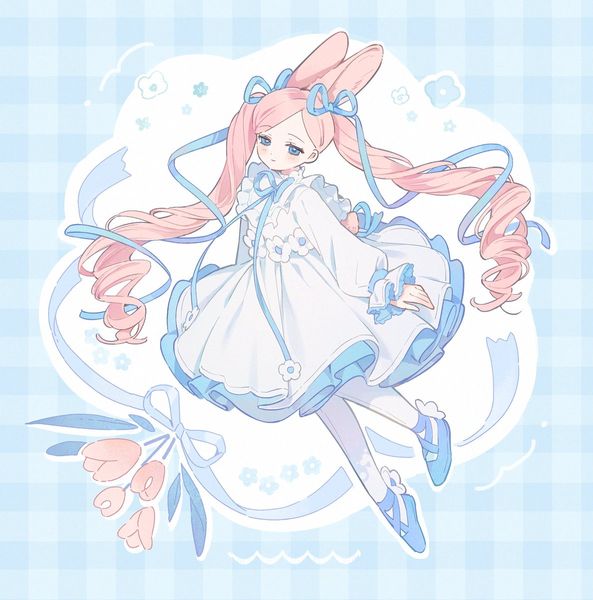 ゐぬ on X: "🤍🩵🐰 #fyuett_illust https://t.co/e72I5X22Kn" / X