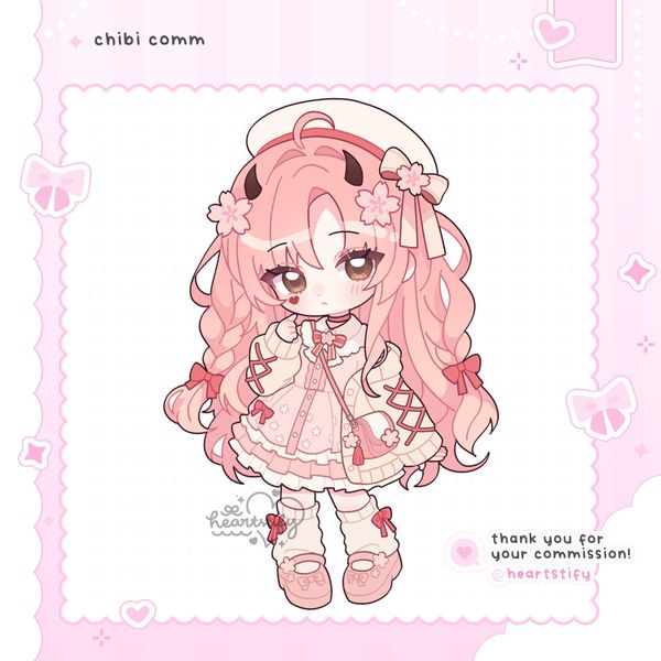 ika on X: "surprise me! chibi comm 🌸 https://t.co/eN8AIAyK7O" / X