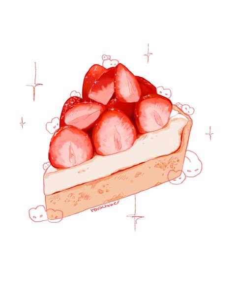 Rokktober on X: "strawberry tart 🍓✨ https://t.co/eD2TrNuBDI" / X