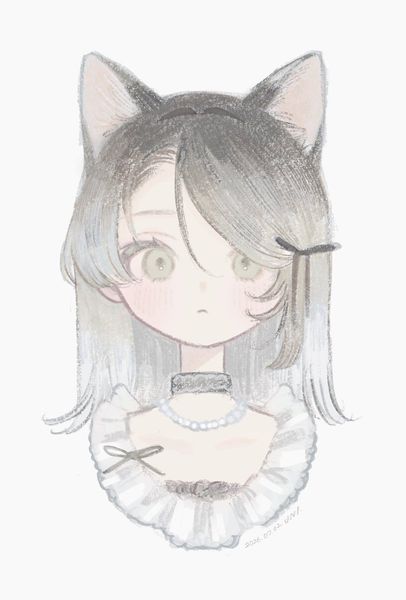 雲丹。(うに)┊通販中 on X: "我が家の猫さんの毛色が好きで参考に描いた