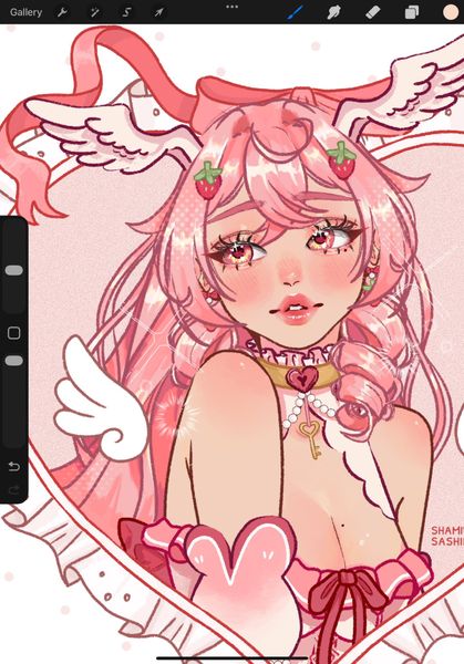 shami 🌼 | comms open on X: "i’m prepping the eyes for the blinking animation and the mid-blink…